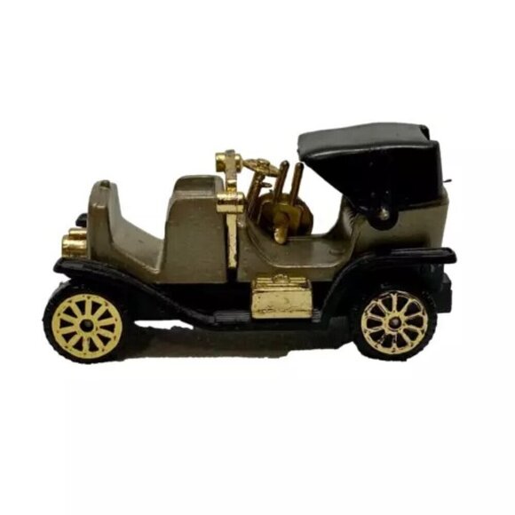 Ford Model T Die-cast 1:64 Model Car S8508 Tan Gold Hong Kong Vintage EUC - Picture 1 of 6